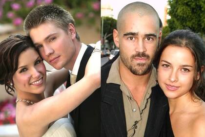 Los ex protagonistas de la serie One Tree Hill, Sophie Bush y Chad Michael Murray; Colin Farrel y su ex mujer Amelie Warner