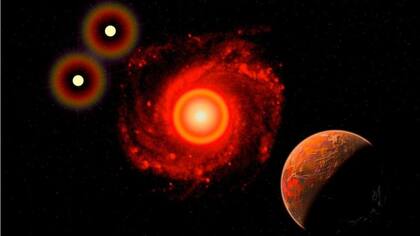 Los exoplanetas se encuentran a años luz de distancia.