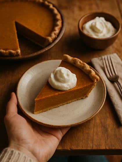 Los expertos en cocina recomiendan preparar este postre con calabaza enlatada (Instagram/@skydencoded)