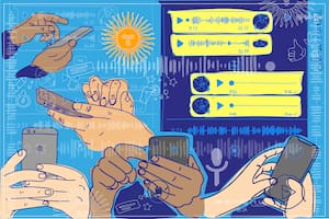 Los expertos en Protocolo recomiendan mandar mensajes de audio de entre un minuto y dos de duración