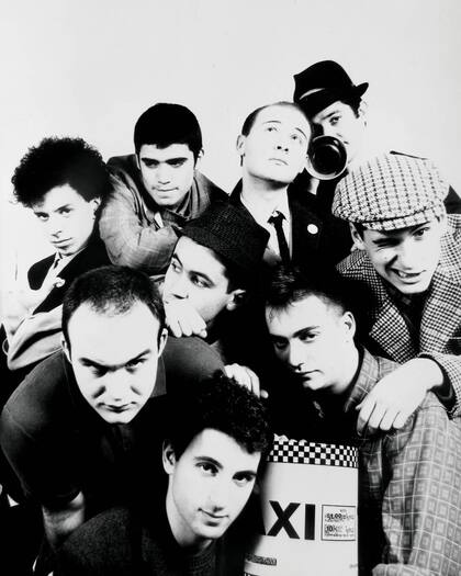 Los Fabulosos Cadillacs en sus comienzos, retratados por Andy Cherniavsky