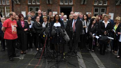 Los familiares de las víctimas de la Hillsborough