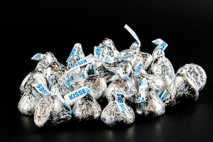 Los famosos "besos" de chocolate Hershey