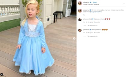 Los famosos comentaron la publicación de Luciana Salazar (Crédito: Instagram/@salazarluli)