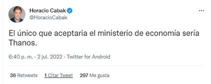 Los famosos se expresaron acerca de la renuncia del ministro de Economía, Martín Guzmán