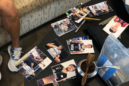 Los fanáticos chinos que alientan por la Argentina