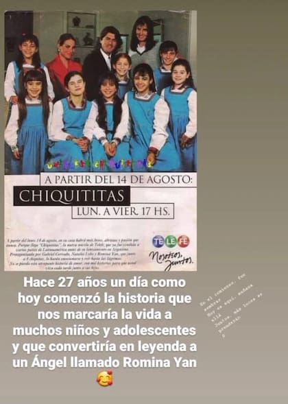Los fanáticos de la ficción recordaron a Romina Yan por las redes sociales