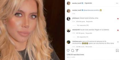 Los fanáticos de Wanda Nara le sugirieron qué debía hacer con Mauro Icardi (Crédito: Instagram/@Wanda_Icardi)