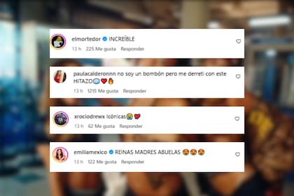 Los fanáticos le dieron el visto bueno a la nueva canción de las artistas (Foto: Captura de video / Instagram @emiliamernes)