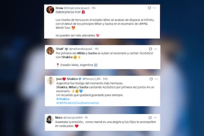 Los fanáticos quedaron encantados con la dulce escena familiar (Foto: X)