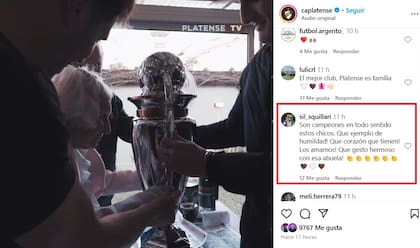 Los fanáticos reaccionaron ante la iniciativa de Platense