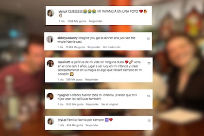 Los fanáticos se emocionaron con el reencuentro de los actores de Las Crónicas de Narnia (Foto: Instagram @georgiehenley)