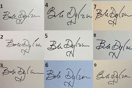 Los fans analizaron los autógrafos de Dylan que traían los ejemplares "especiales" y descubrieron que eran réplicas; hicieron devoluciones y reembolsos