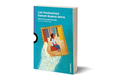 Los fantasmas tienen buena letra: Autor. María Fernanda Heredia. Ilustrador: Roger Ycaza. Editorial: Loqueleo. Edad sugerida: mayores de 8 años. Páginas: 152. Precio: $ 225.