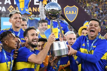 Los festejos de Boca campeón