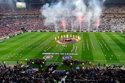 Los festejos de Diego Simeone luego de la consagración de Atlético de Madrid