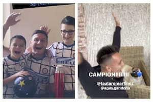 Inter campeón: el eufórico festejo de Zanetti, Milito y Lautaro Martínez