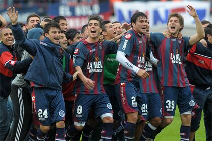 Los festejos del Ciclón