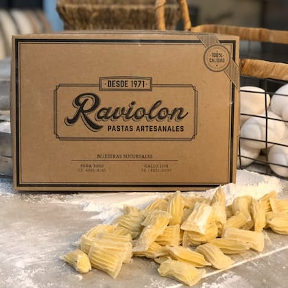Los fideos rellenos son uno de los sellos de Raviolón.