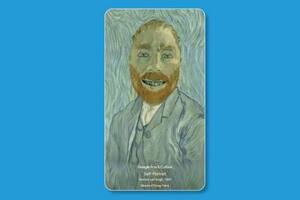 Como Van Gogh: un filtro de Google transforma las selfies en una obra de arte