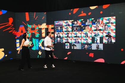 Los finalistas participaron del evento vía streaming