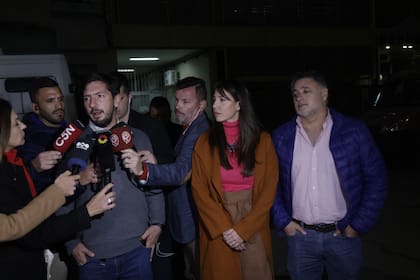 Los fiscales del caso: Jorge Cáceres Olivera, Nelia Velázquez y Jorge Gómez
