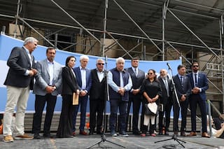 Unos 200 fiscales y funcionarios judiciales homenajearon a Nisman a 10 años de su muerte