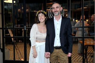 La boda de Camila Salazar: la alegría de su hermana Luciana y Matilda