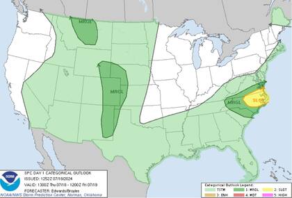 Los focos de inestabilidad climática en EE.UU.