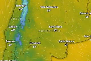 Hay alerta amarilla por vientos y tormentas para este viernes 24 de abril: las provincias afectadas