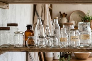 ¿Tenés frascos vacíos? Estas tres ideas pueden convertirlos en objetos decorativos para tu casa