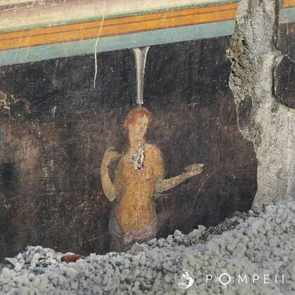 Los frescos sobrevivieron a la erupción del Vesubio en el 79 d.C
