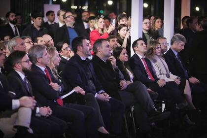 Los funcionarios del Gobierno que acompañaron a Javier Milei