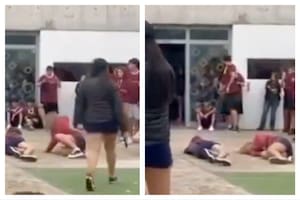 Alumnos bonaerenses simularon fusilamientos en sus colegios para presentar el buzo de egresados