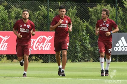 Los futbolistas de River se dividrán en seis grupos de entre 5 y 6 jugadores