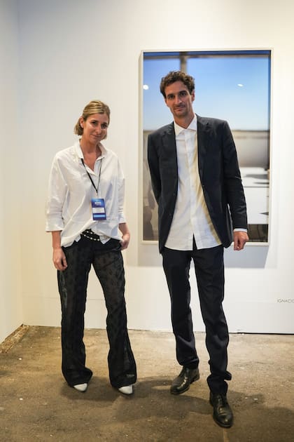 Los galeristas Amparo Díscoli y Teo Díscoli, de Cosmocosa