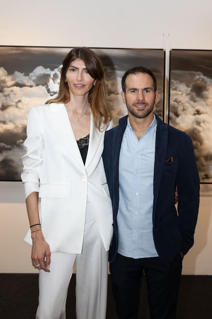 Los galeristas Dafne Cejas y Federico Rabinovich de Al Sur Gallery