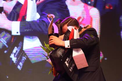 Los ganadores de la categoría Pista del festival de Tango Buenos Aires