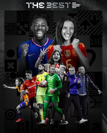 Los ganadores del The Best 2025 en todas las categorías