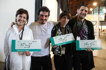 Los ganadores: Reissig, Maggi, Chiappini y Romero