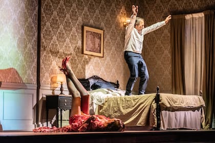 Los gestos y guiños de Francella, los grandes protagonistas de la obra