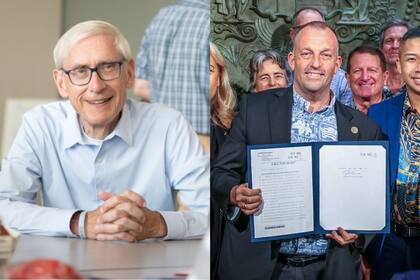Los gobernadores de Wisconsin, Tony Evers, y Hawái, Josh Green, se unieron a la coalición