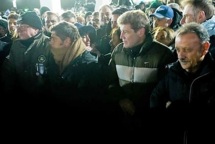 Los gobernadores en la vigilia por Malvinas