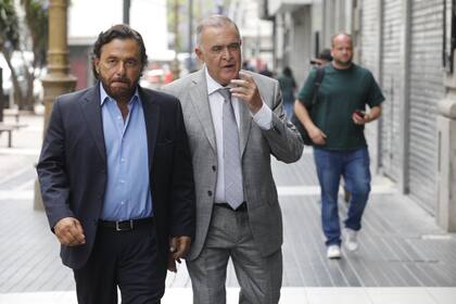 Los gobernadores Gustavo Sáenz (Salta), Osvaldo Jaldo (Tucumán), dos aliados de la Casa Rosada en el Congreso