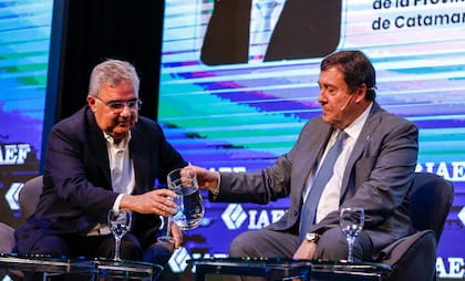 Los gobernadores Raúl Jalil (Catamarca) y Alberto Weretilneck (Río Negro) detallaron el crecimiento de sus economías regionales