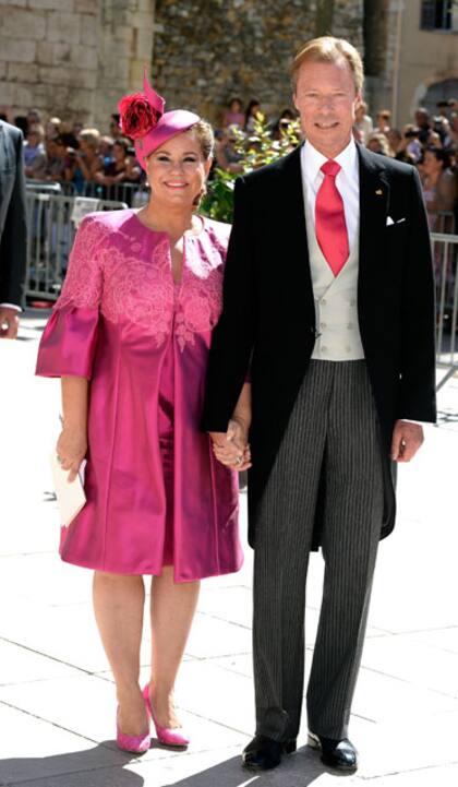 Los grandes duques de Luxemburgo, Enrique y María Teresa