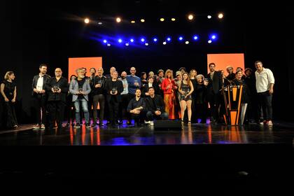 Los grandes ganadores de la noche para la foto final