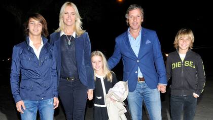 Los Gravier-Mazza, engamados en azul