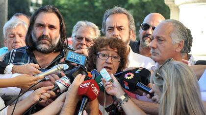 Los gremialistas docentes, Bardel y Alesso,