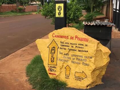 Los grupos locales de la ciudad de Peabirú han creado y señalizado rutas de senderismo inspiradas en el Camino de Peabirú